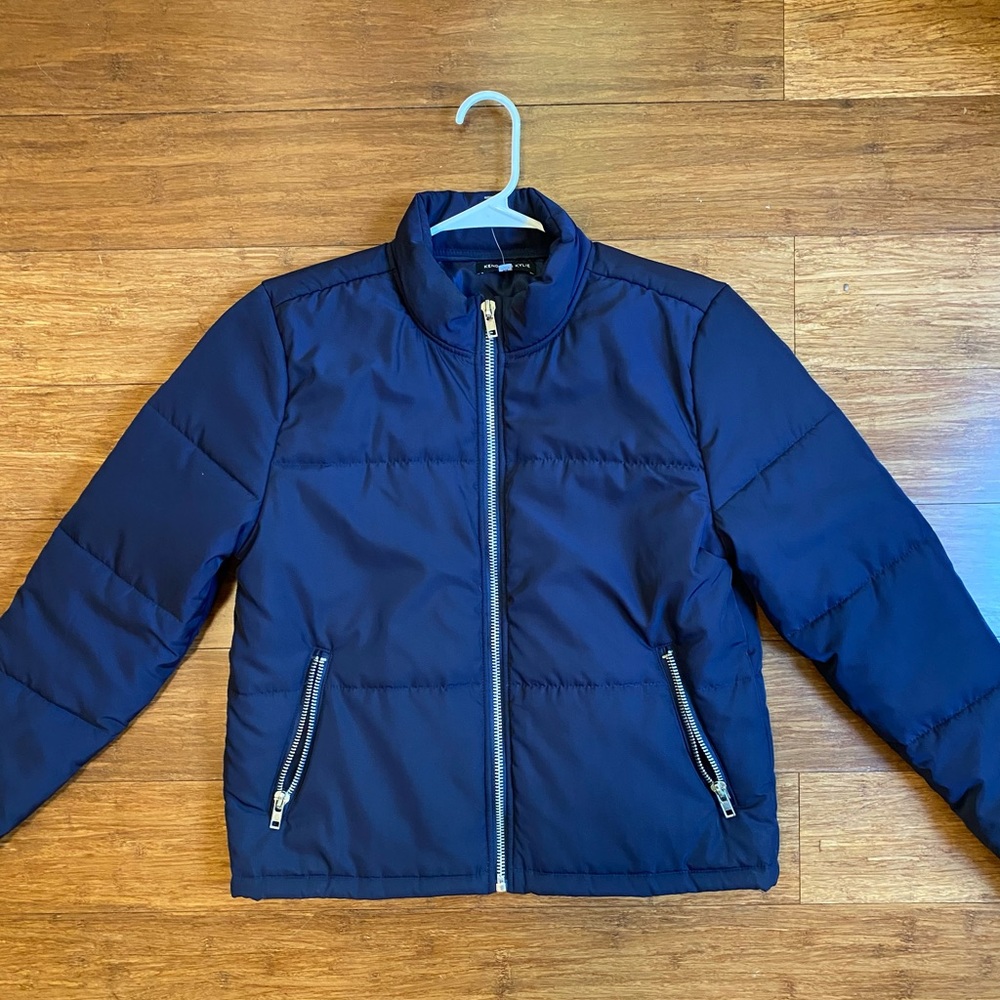 Pacsun Kendall & Kylie Dark Blue Puffer